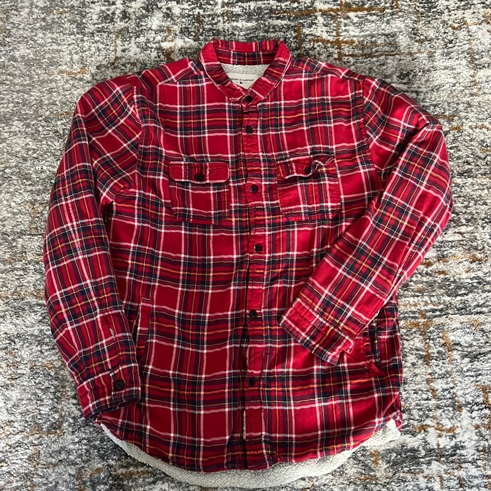 Modern Amusement Men’s Flannel Shirt Jacket